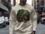 Grand Wagoneer T-Shirt, Beaver Friends T-Shirt, Forest Car T-Shirt, Funny Animal T-Shirt, Outdoor Adventure T-Shirt thumbnail 2