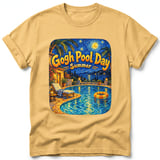 Gogh Pool Day ~ Comfort Colors Premium Tee thumbnail 7