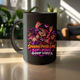 Sipping Good Vibes Bat DJ Mug thumbnail 16