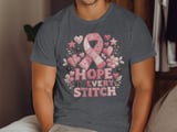 Faux Patchwork Hope In Every Stitch Tee thumbnail 9