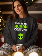 This Is My Human Costume Alien Tee thumbnail 11