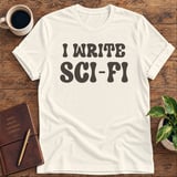I Write Sci-Fi Softstyle Tee thumbnail 4