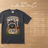 Neighborhood Watch Raccoon Tee thumbnail 9