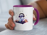 Halloween Mug, Ghost DJ, Spooky Season Gift, Music Lover, Party Boo, Fun Design, Holiday Decor, Coffee Mug, Tea Mug, Cute Ghost, Gift Idea thumbnail 2