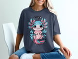 Virgo Axolotl Zodiac T-Shirt thumbnail 4