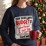 Secret Santa Budget Sweatshirt thumbnail 9