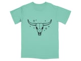 Mystic Steer Skull & Stars T-Shirt thumbnail 9