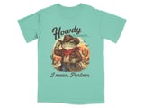 Howdy Pardner Frog Western Tee thumbnail 9