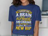 Wizard Gave Me A New Hip Tee thumbnail 4