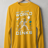 Pickleball Sport-Tek Long Sleeve Tee, Out of This World Dinks, Sun Shield Shirt thumbnail 3