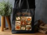 Fall Reading Essentials Art Print, Cozy Autumn Bookish Decor, Book Lover Gift, Vintage Cottagecore Fall Aesthetic, Cute Bookworm Wall Art thumbnail 20