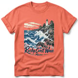 Rocky Coast Wave ~ Comfort Colors Premium Tee thumbnail 4