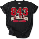 843 North Charleston SC Tee thumbnail 13