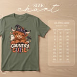 Country Cutie Highland Cow Tee thumbnail 14
