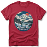 Mountain Print ~ Comfort Colors Premium Tee thumbnail 2