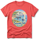 Seaside Dots ~ Comfort Colors Premium Tee thumbnail 3