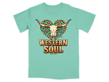 Western Soul Leopard Skull T-Shirt thumbnail 9