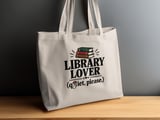 Library Lover Tote Bag thumbnail 2