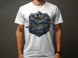 B-52 Stratofortress Shirt, Military Aviation T-Shirt, Vintage Air Force Graphic Tee, Strategic Bomber Plane Veteran Gift, Global Strike Top thumbnail 5