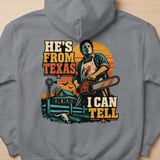 Hes From Texas I Can Tell Hoodie thumbnail 6