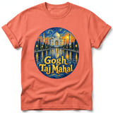 Gogh Taj Mahal ~ Comfort Colors Premium Tee thumbnail 4