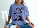 Sassy Size Matters Coffee Lover T-Shirt thumbnail 3