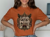 Loud And Proud Football Tee or Sweatshirt thumbnail 10