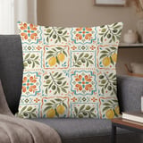 Mediterranean Grove Tile Pillow Case thumbnail 1