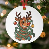 Tangled Reindeer Ornament thumbnail 1