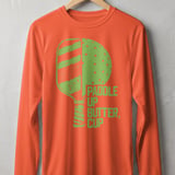 Pickleball Sport-Tek Long Sleeve Tee, Paddle Up Butter, Cup, Outdoor Court Performance Sun Shield Shirt thumbnail 4