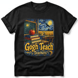 Gogh Teach ~ Comfort Colors Premium Tee thumbnail 1