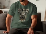 Some Heroes Wear Collars Dog Lover T-Shirt | Rescue Pet Owner Gift | Vintage Dog Mom Dad Tee | Second Chance Club Animal Advocate Top thumbnail 6
