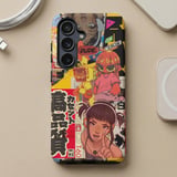 Retro Anime Collage MagSafe® Phone Case thumbnail 7