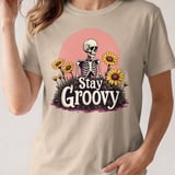 Stay Groovy Skeleton Tee thumbnail 7