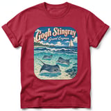 Gogh Stingray ~ Comfort Colors Premium Tee thumbnail 2
