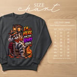 Halloween Randy the Raccoon Sweatshirt thumbnail 14