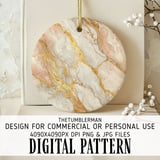 Marble Tumbler Design, Gold Vein Digital Paper, Floral Junk Journal, Watercolor Backgrounds, Printable PNG, Scrapbooking Paper thumbnail 3