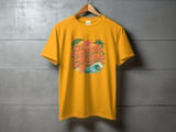 Beach Mama Retro Shirt, Vintage Tropical Beach Mama Tee, Summer Vacation Gift for Her, Coastal Mom Life Top, Groovy T-Shirt thumbnail 9