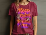 Keep Calm and Rattle On Tee thumbnail 5