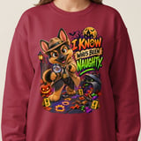 Detective Chase the Dog Halloween Sweatshirt thumbnail 12
