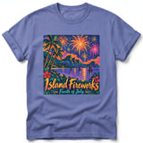 Island Fireworks ~ Comfort Colors Premium Tee thumbnail 10