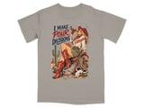 "Pour Decisions" Retro Cowgirl T-Shirt thumbnail 7