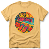 Gogh Flip Flops ~ Comfort Colors Premium Tee thumbnail 7