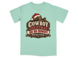 Cowboy Christmas Ho Ho Howdy Tee thumbnail 9