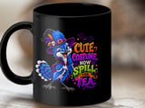 Spill The Tea Blue Jay Halloween Mug thumbnail 9