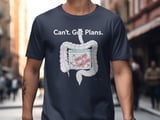Cant Gut Plans T-Shirt, IBS Awareness Shirt, Gut Health Tee, Funny GI Tee, Cancelled Plans Shirt, Digestive Health Shirt, Novelty T-Shirt thumbnail 1