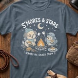 S'mores & Stars Campfire Crew T-Shirt thumbnail 3