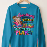Grandmoms Have The Best Job Sweatshirt thumbnail 3