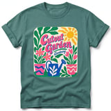 Cutout Garden ~ Comfort Colors Premium Tee thumbnail 8