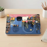 Fluffy Cats Night Room MacBook Case thumbnail 3